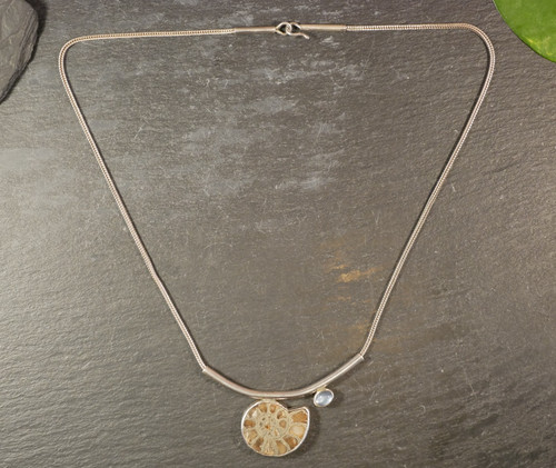 Grande collana argento - in,