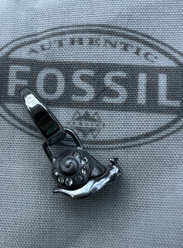 Lumaca fossile charm - lumaca, 🐌