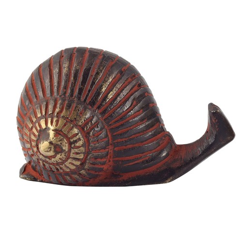 Lumaca ottone statuina - in,