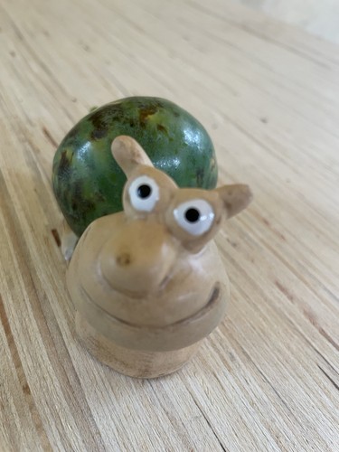 Lumaca divertente ceramica - lumaca,