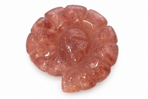 Quarzo fragola lumaca casa - , in